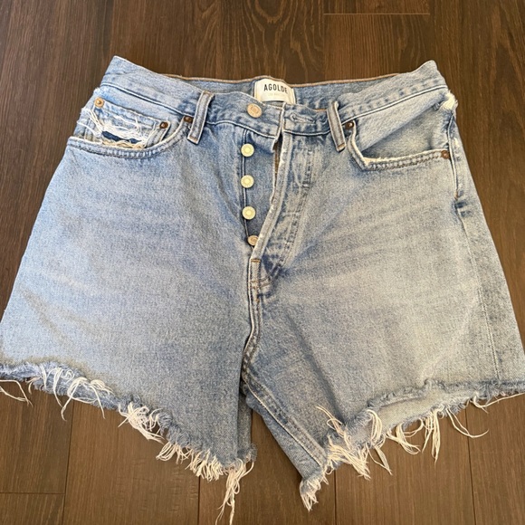 Agolde Riley Short in Snapshot - Picture 2 of 6